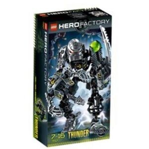 Lego hero factory thunder character set 7157 new in sealed box 47 pieces rare